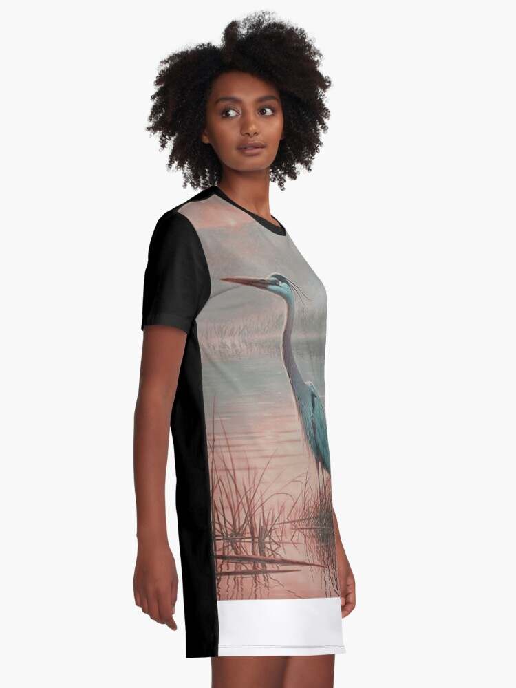 Heron Preston Dress, Heron Graphic T-Shirt Dress