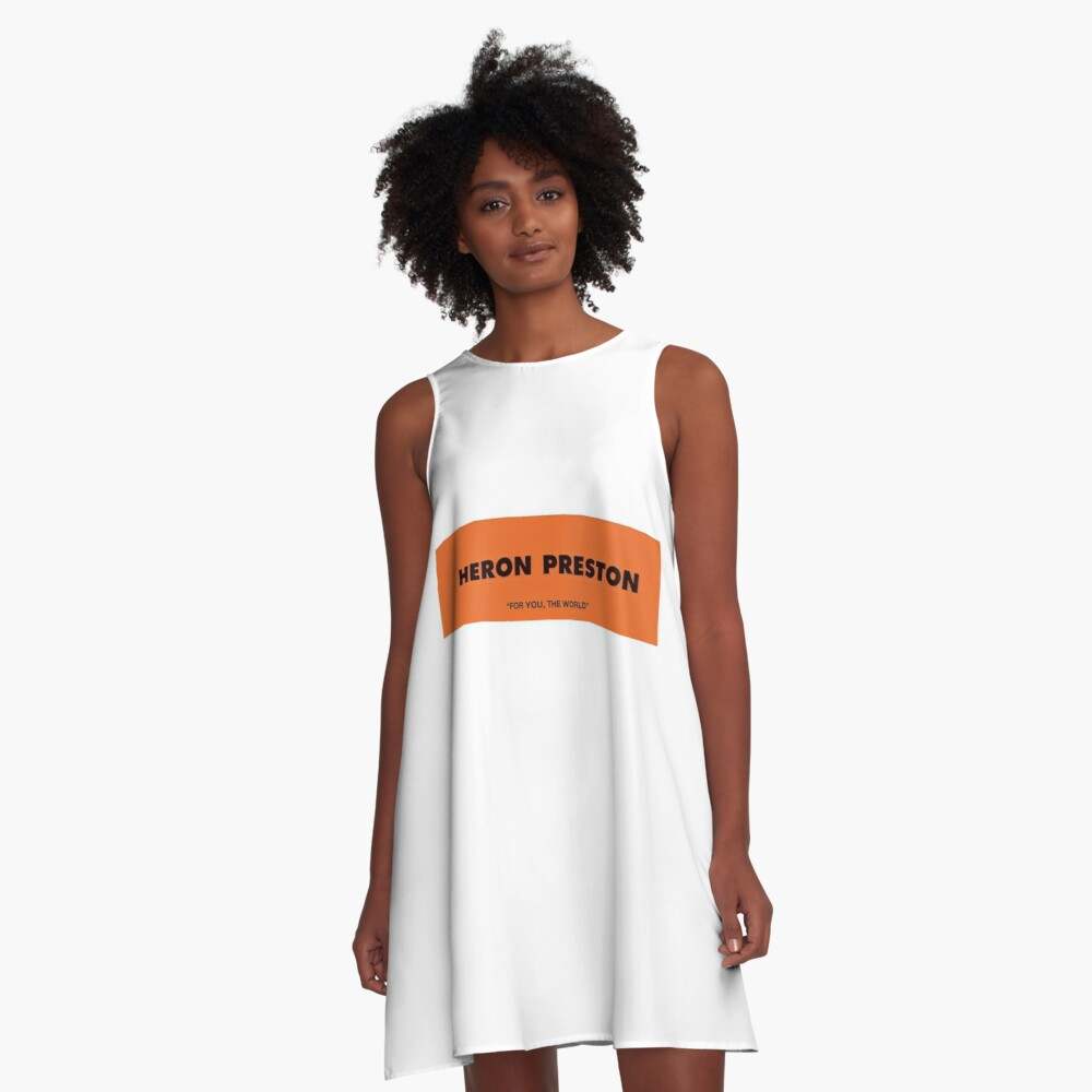 Heron Preston Dress, Heron A-Line Dress