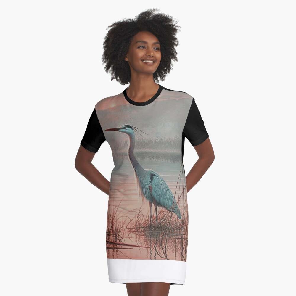 Heron Preston Dress, Heron Graphic T-Shirt Dress