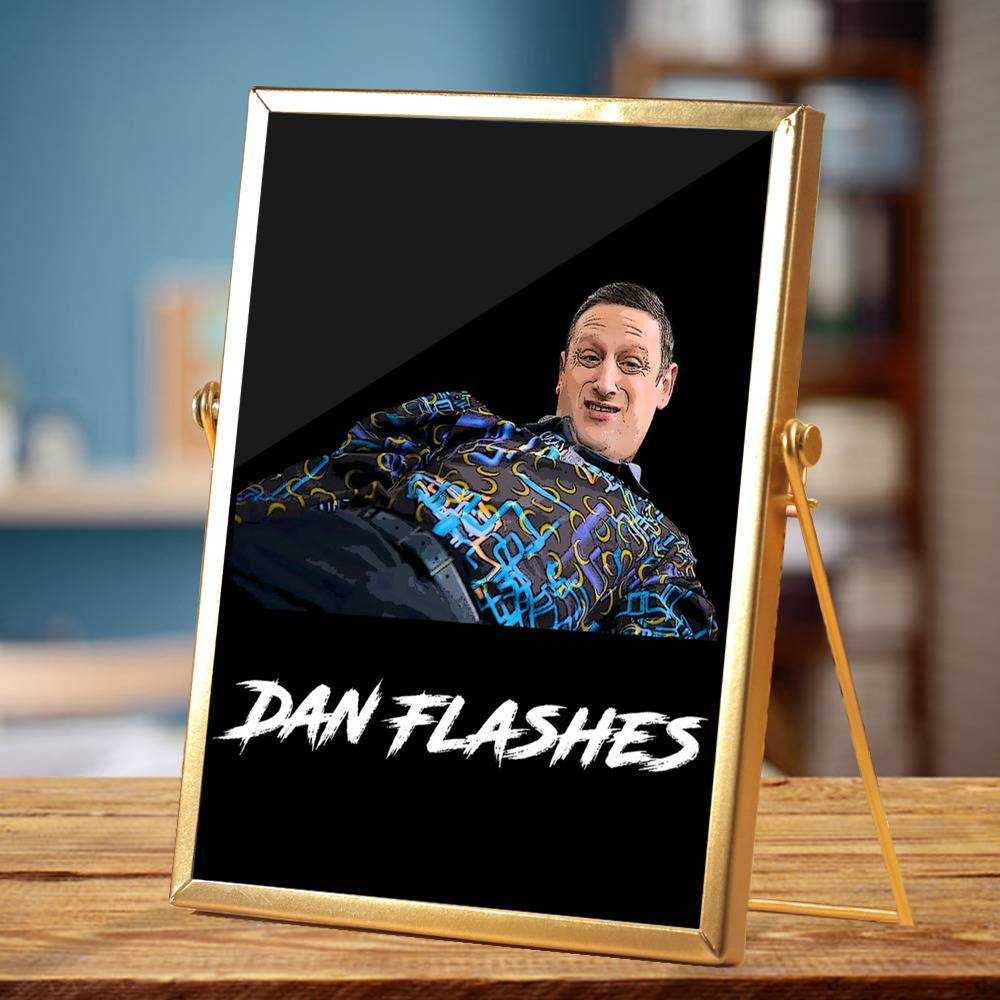 I Think You Should Leave Plaque Classic Celebrity Plaque Dan Flashes Pattern Tim by I Think You Should Leave Plaque with Golden Frame