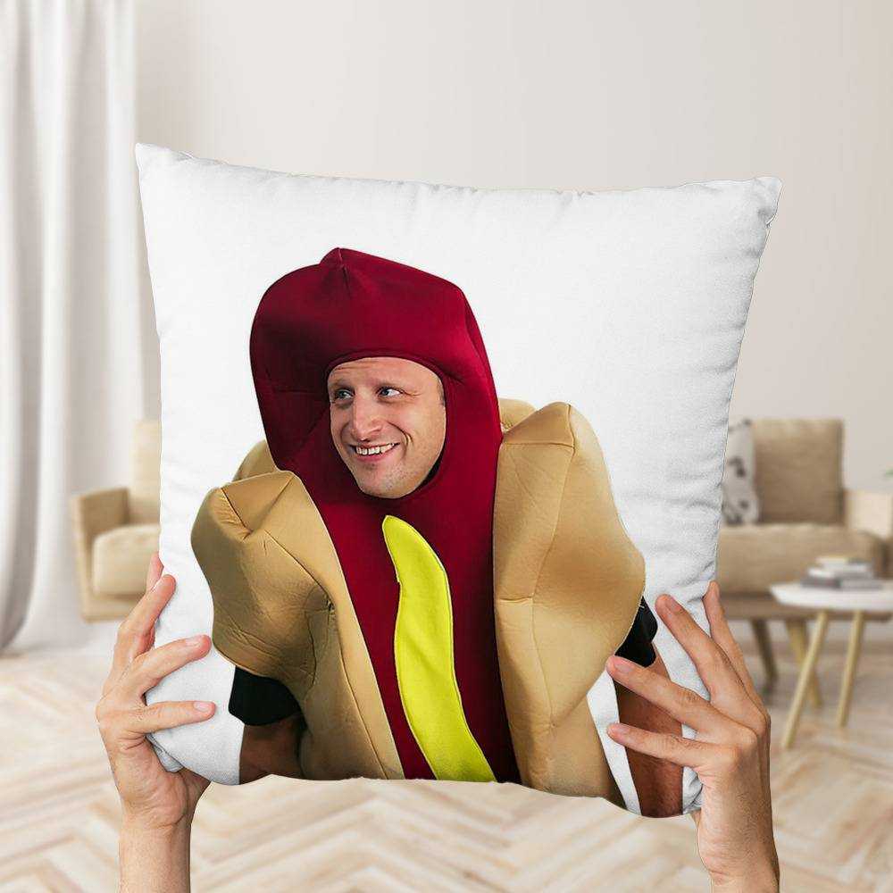I Think You Should Leave Pillow Classic Celebrity Pillow I Think You Should Leave Hot Dog Pillow