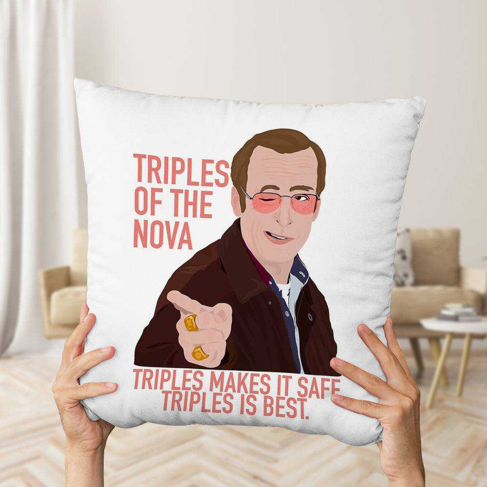 I Think You Should Leave Pillow Classic Celebrity Pillow I Think You Should Leave Triples of the Nova Pillow