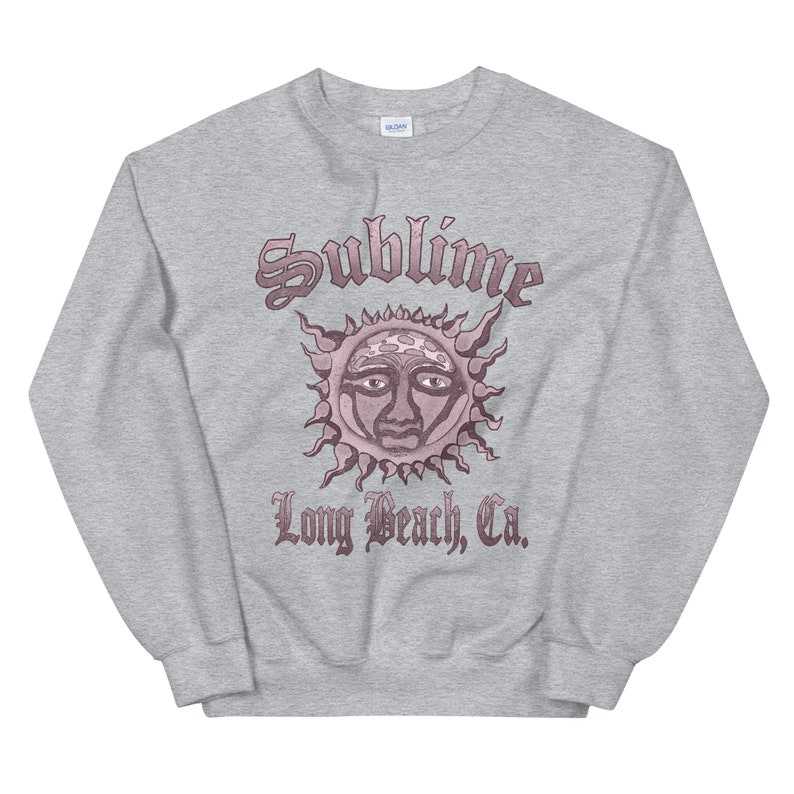 Sun crew neck online sweatshirt