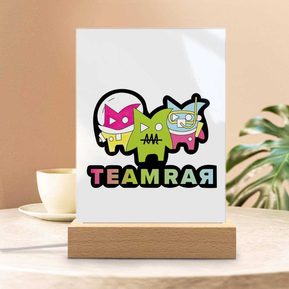 Team Rar Spray Paint Monster Shirt - Green Adult Medium