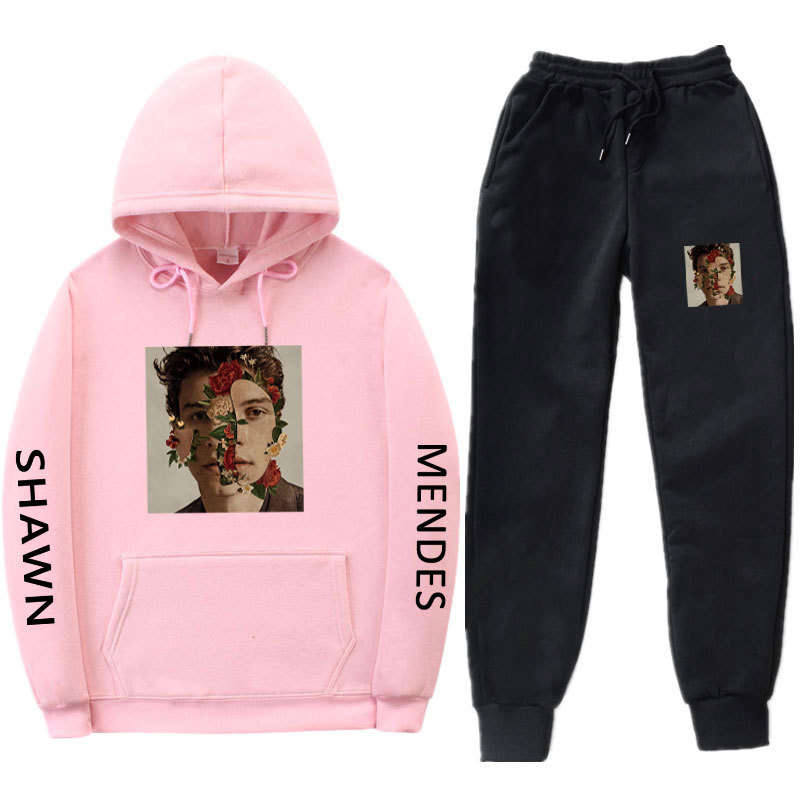 Shawn mendes in hot sale pink hoodie