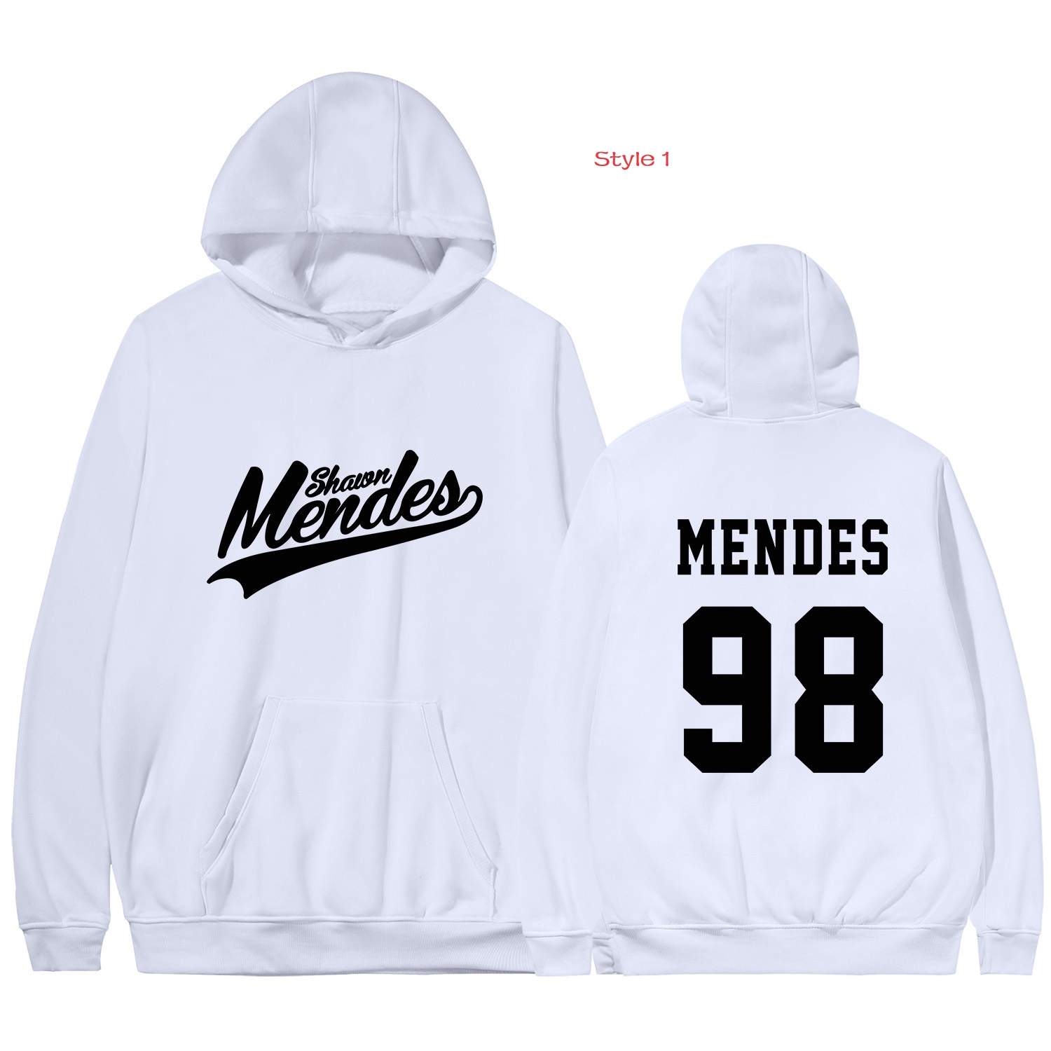 Shawn mendes store white hoodie