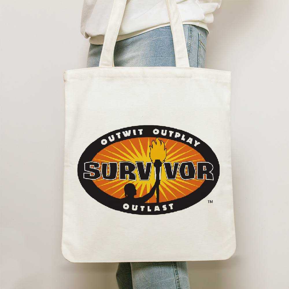Survivor Totebag Logo Picture Totebag