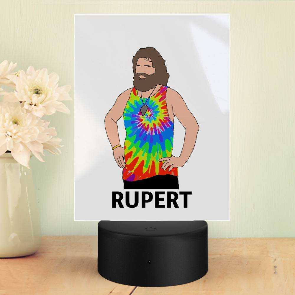 Survivor Lamp Rupert Boneham by Survivor Lamp with Plastic Base