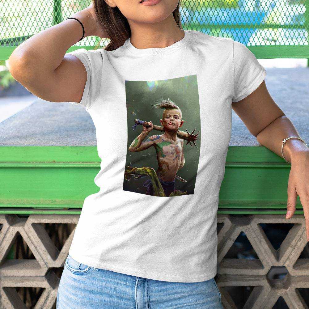 Survivor T-shirt Survivor Concept art T-shirt Cotton Shirt