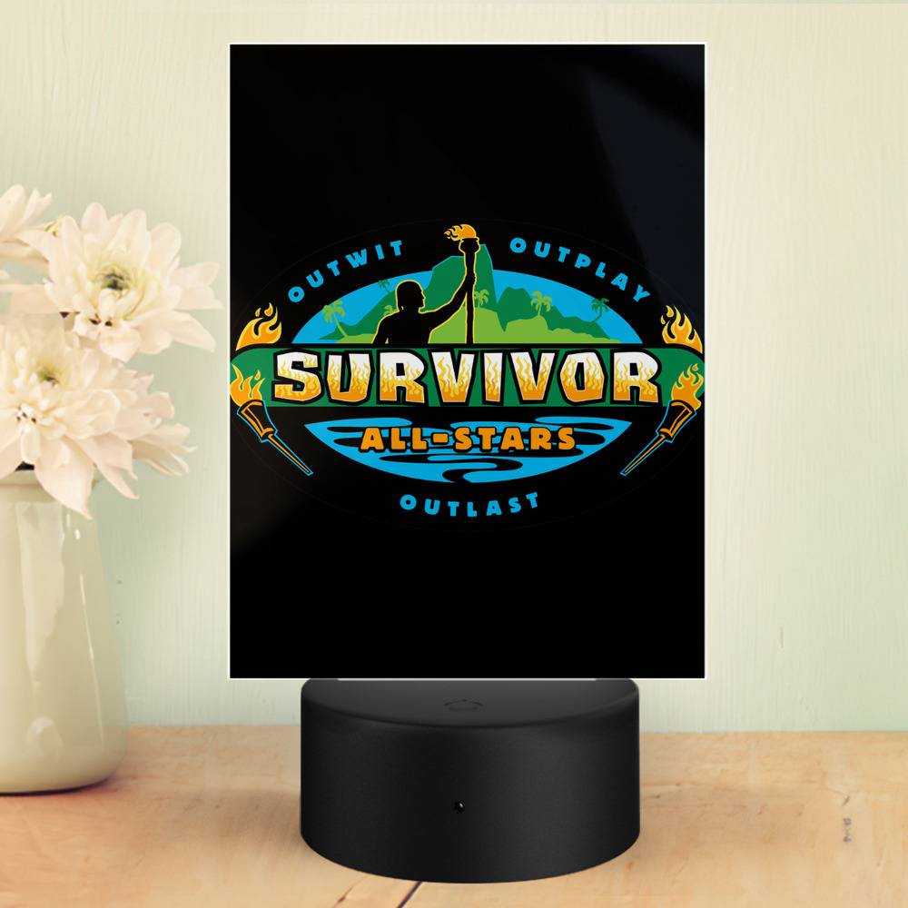 Survivor Lamp All Star Logo by Survivor Lamp with Plastic Base