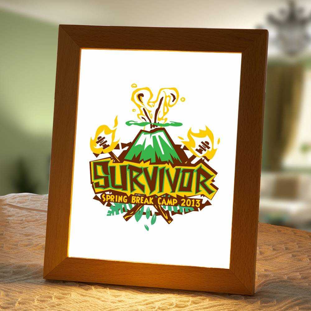 Survivor Lamp Classic Night Light Survivor Cliparts by Survivor Lamp with Wooden Frame