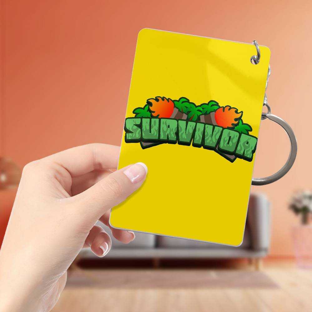 Survivor Keychain Survivor Picture by Survivor Keychain