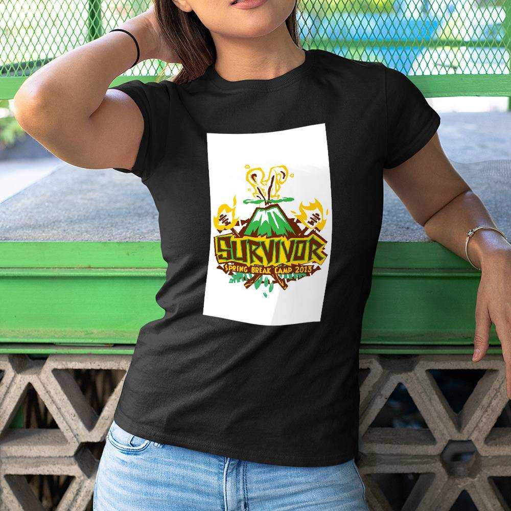 Survivor T-shirt Survivor Cliparts T-shirt Cotton Shirt