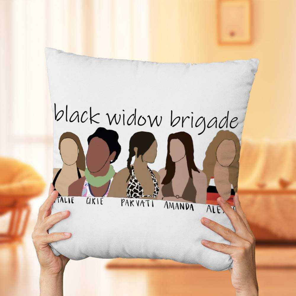 Survivor Pillow Black Widow Brigade Pillow
