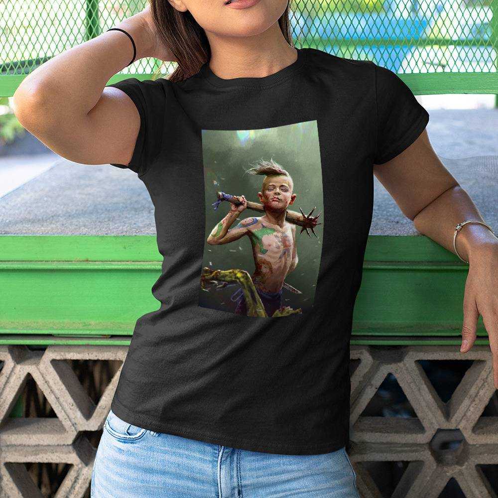 Survivor T-shirt Survivor Concept art T-shirt Cotton Shirt