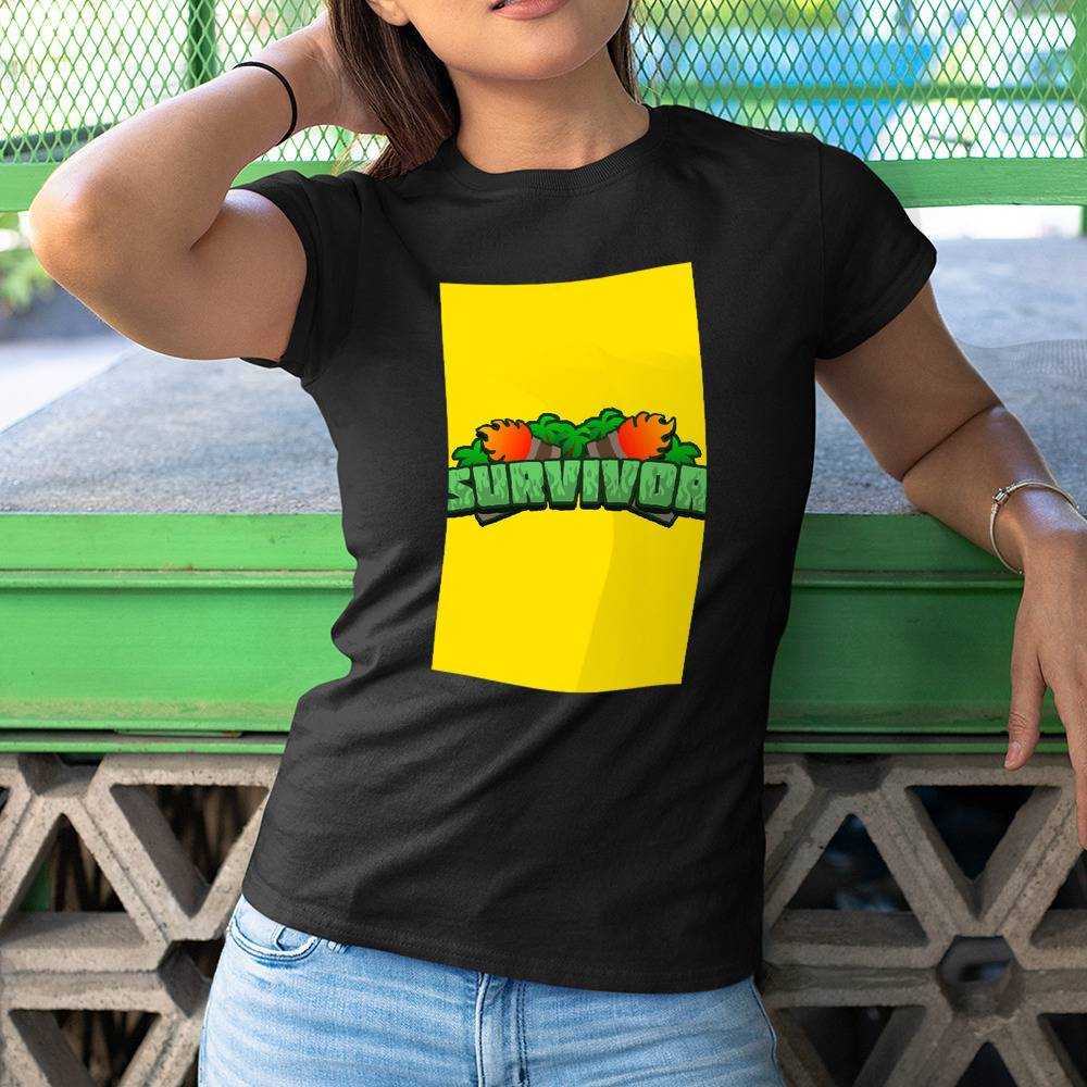 Survivor T-shirt Survivor Picture T-shirt Cotton Shirt
