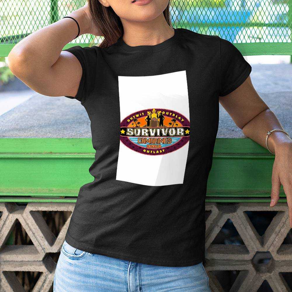 Survivor T-shirt Camarines Rivals Logo T-shirt Cotton Shirt