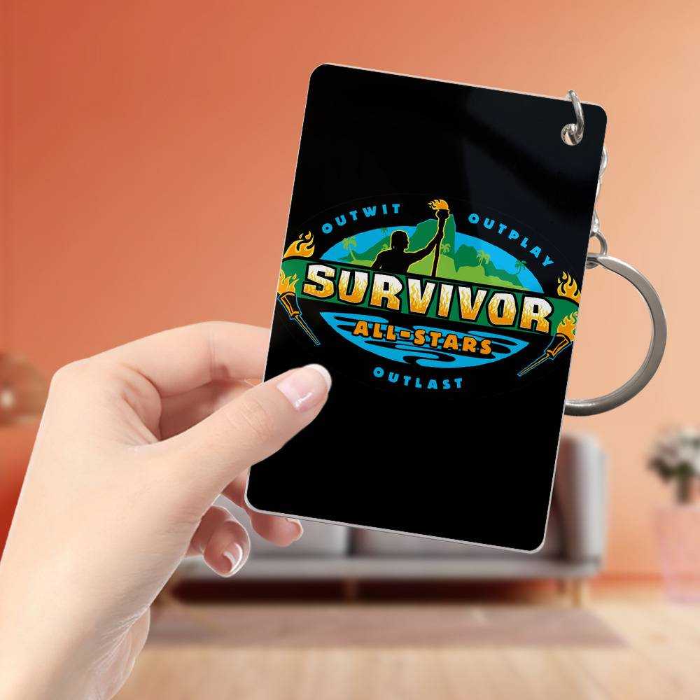 Survivor Keychain All Star Logo by Survivor Keychain