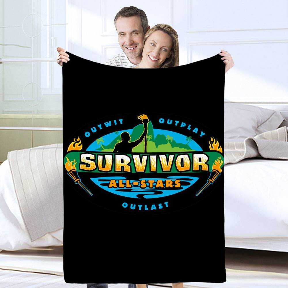 Survivor Blanket All Star Logo Blanket