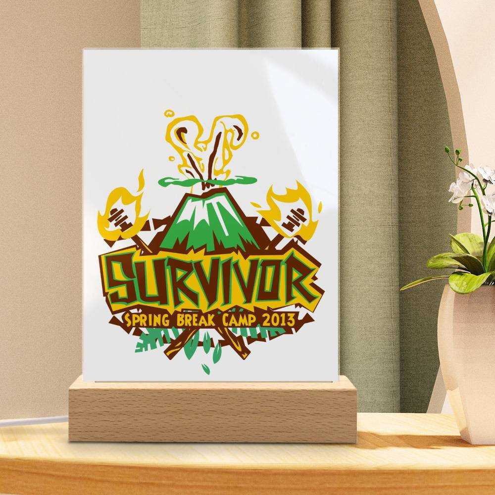 Survivor Lamp Survivor Cliparts by Survivor Lamp with Wooden Base