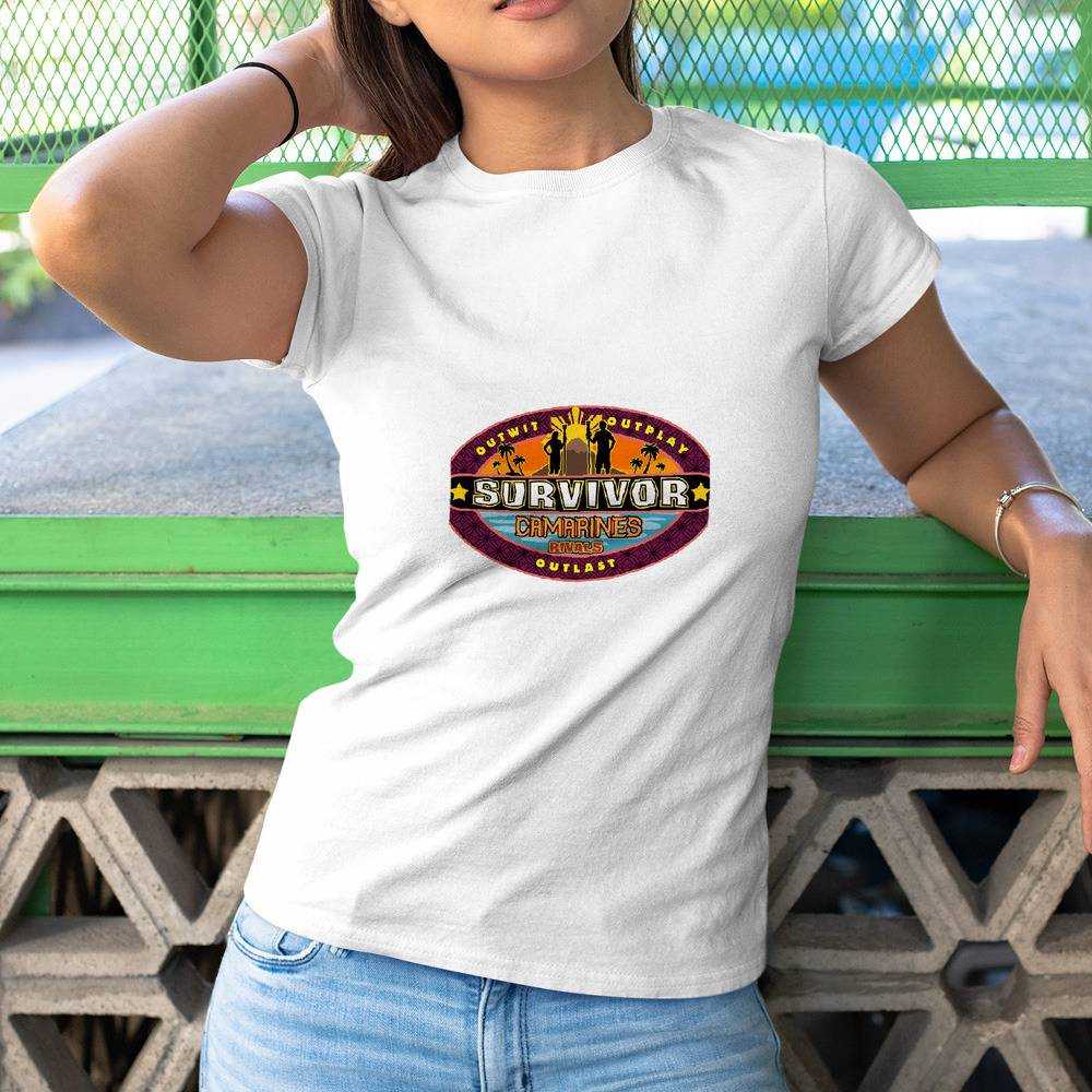 Survivor T-shirt Camarines Rivals Logo T-shirt Cotton Shirt