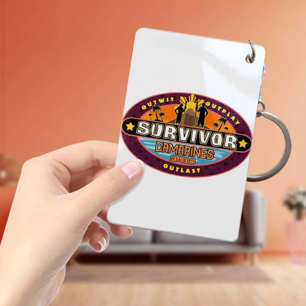 Survivor Keychain Camarines Rivals Logo by Survivor Keychain