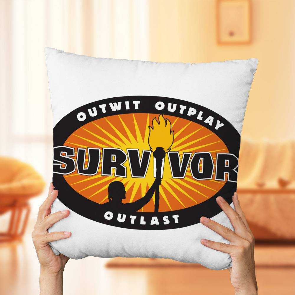 Survivor Pillow Logo Picture Pillow