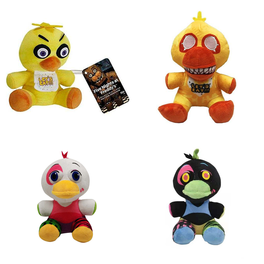 Five Nights At Freddy's FNAF Plush, 7 Chica Plushie, Let's Eat, Bib