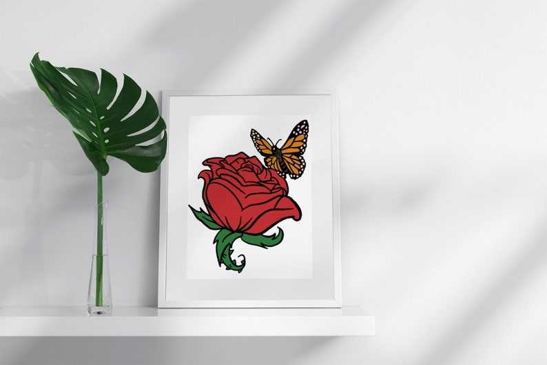Roses SVG,Red Roses Svg#4