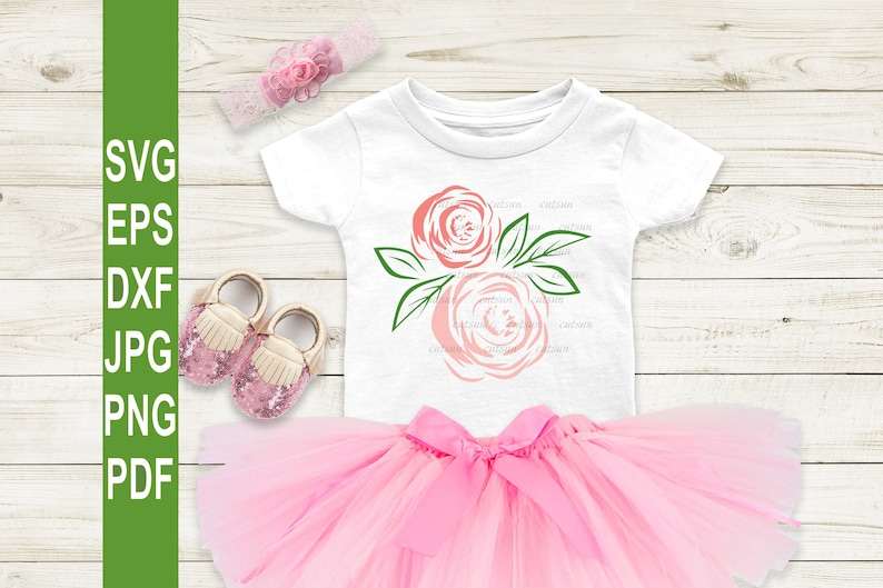 Rose Flower Svg, Svg Files For Cricut#5