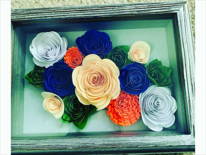 Rolled Paper Flowers SVG Paper rose SVG
