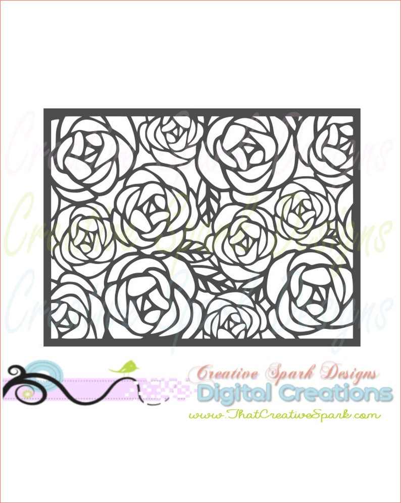 Rose Silhouette Image Download SVG