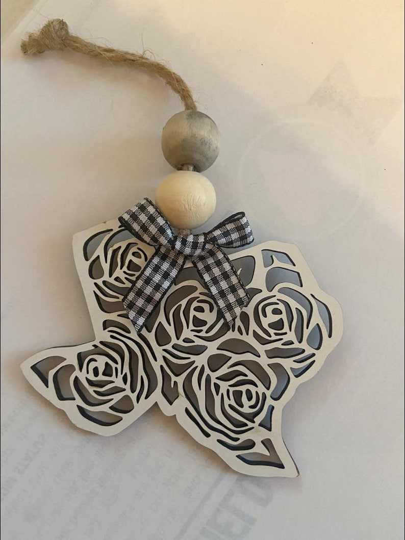 Wildflowers Svg, Texas Shape Silhouette#3