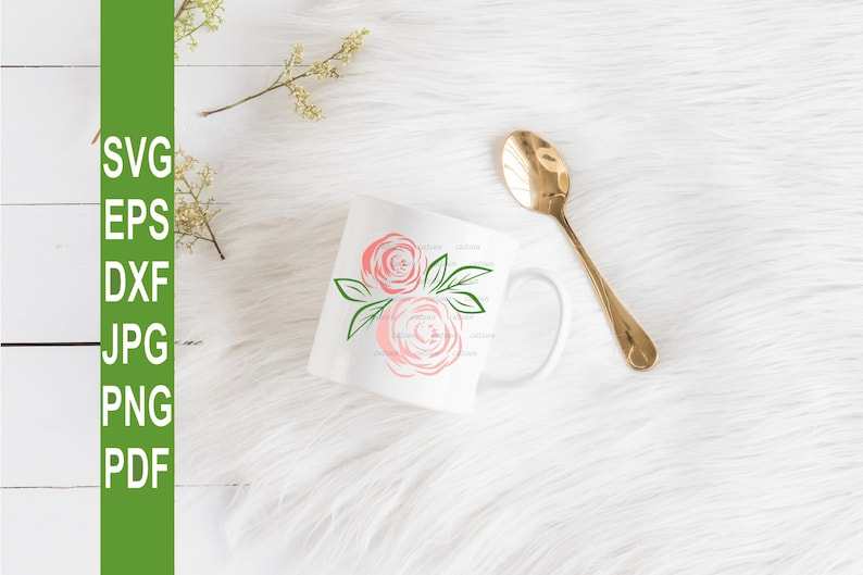 Rose Flower Svg, Svg Files For Cricut#4
