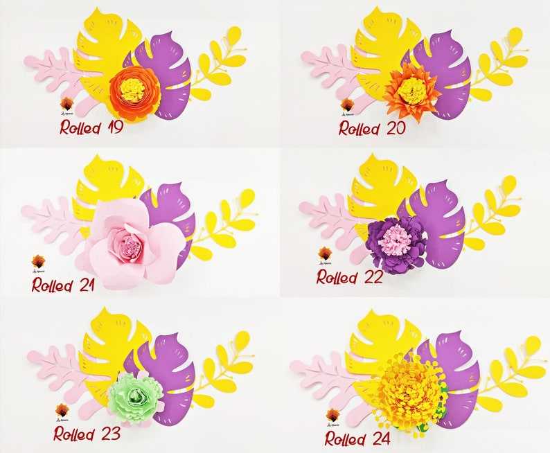 Paper Flower Rolled Templates, Tiny Rose Rolled Flower Svg Cut File#6