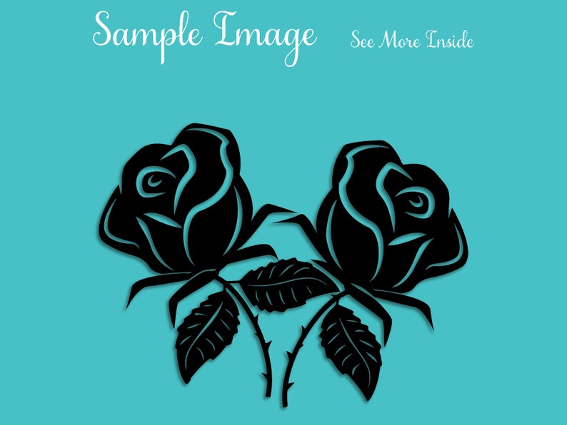 Free Roses Svg Vector Rose Clip Art