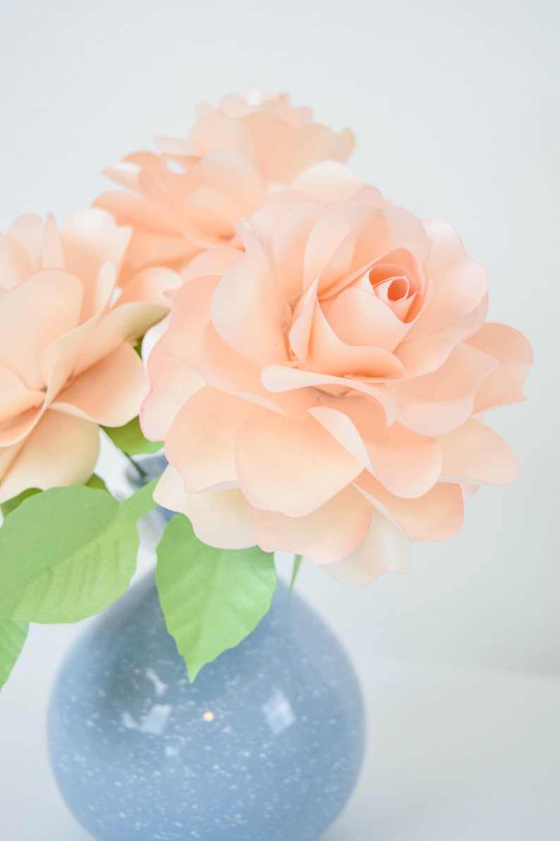 DIY Small Paper Rose Template Pattern SVG Cut Files#4