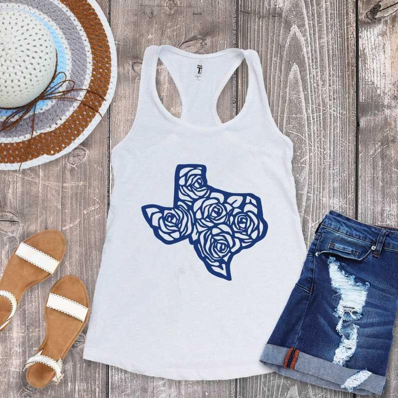Wildflowers Svg, Texas Shape Silhouette#5