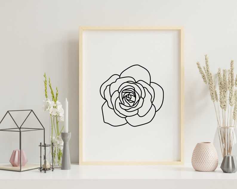 Rose Bundle SVG, Rose Clipart, Rose Vector#9
