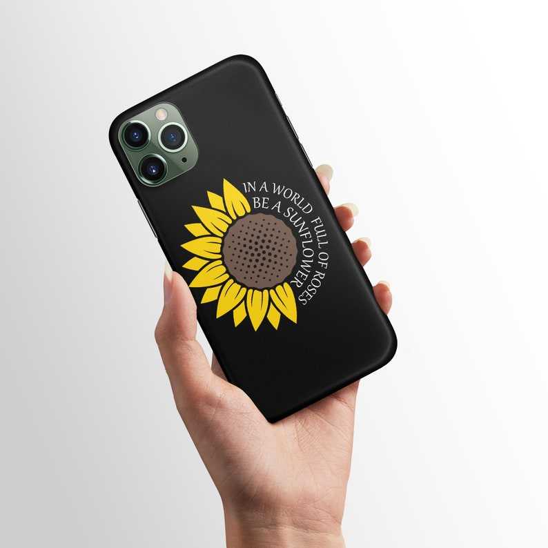 In a World Full of Roses Be a Sunflower SVG, Sunflower For Woman#3