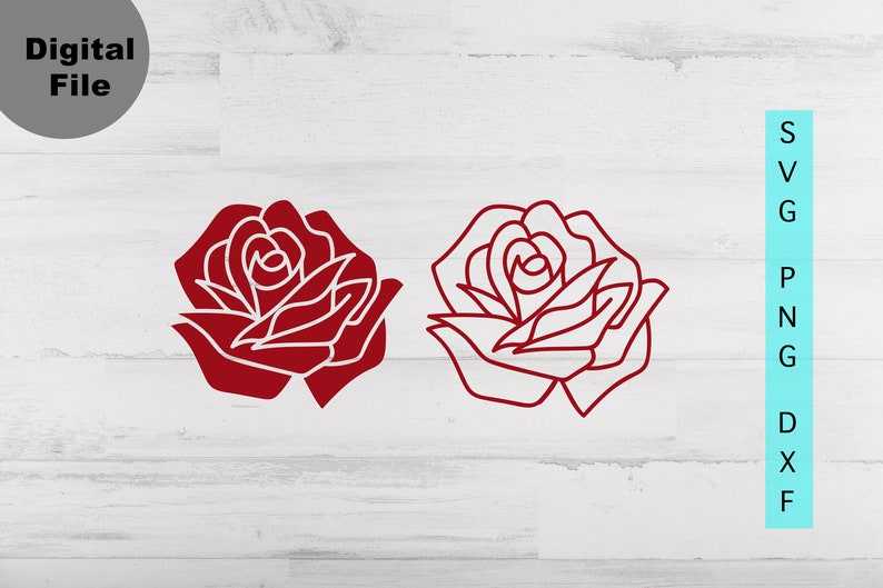 Free Roses SVG Cut File 