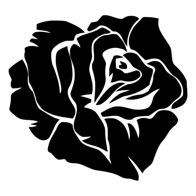 16 Rose SVG Bundle, Rose Silhouette Bundle#5