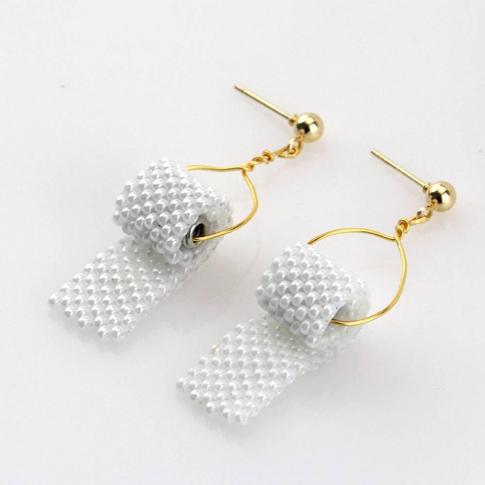 White Whistle Drop Earrings Women Gift - soufeelus