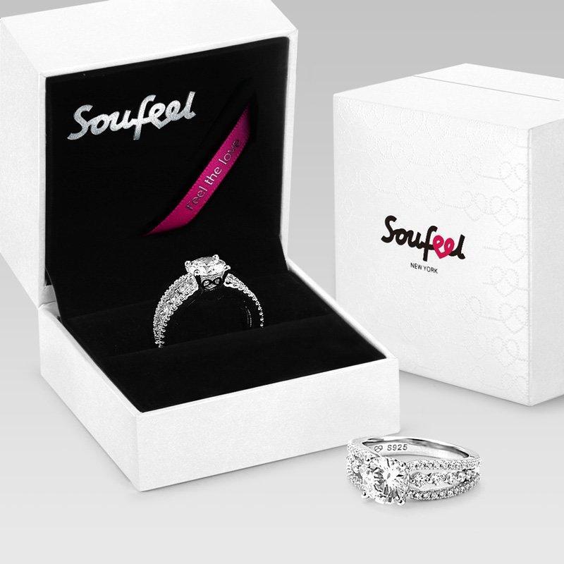 Female Fate Of Love Ring 925 Sterling Silver