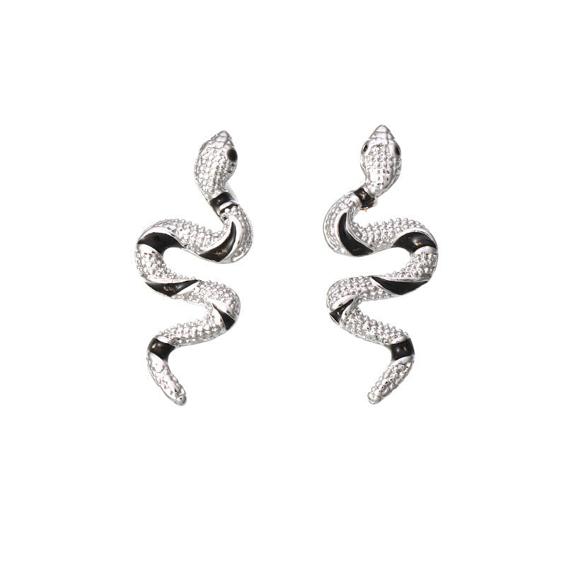 Animal Snake Earrings Women Cool Dangle Earring Jewelry for Women Gift - 