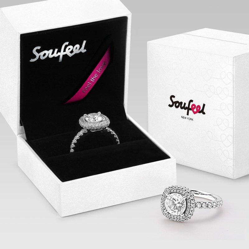 Female Pure Love Ring 925 Sterling Silver