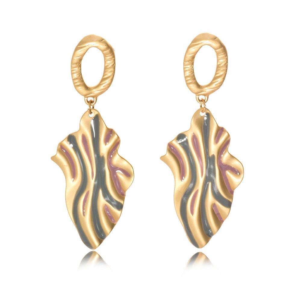 Earrings Fashion Design Gold Plated Alloy - soufeelus