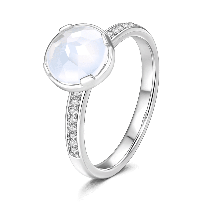 Luminous Love Ring 925 Sterling Silver