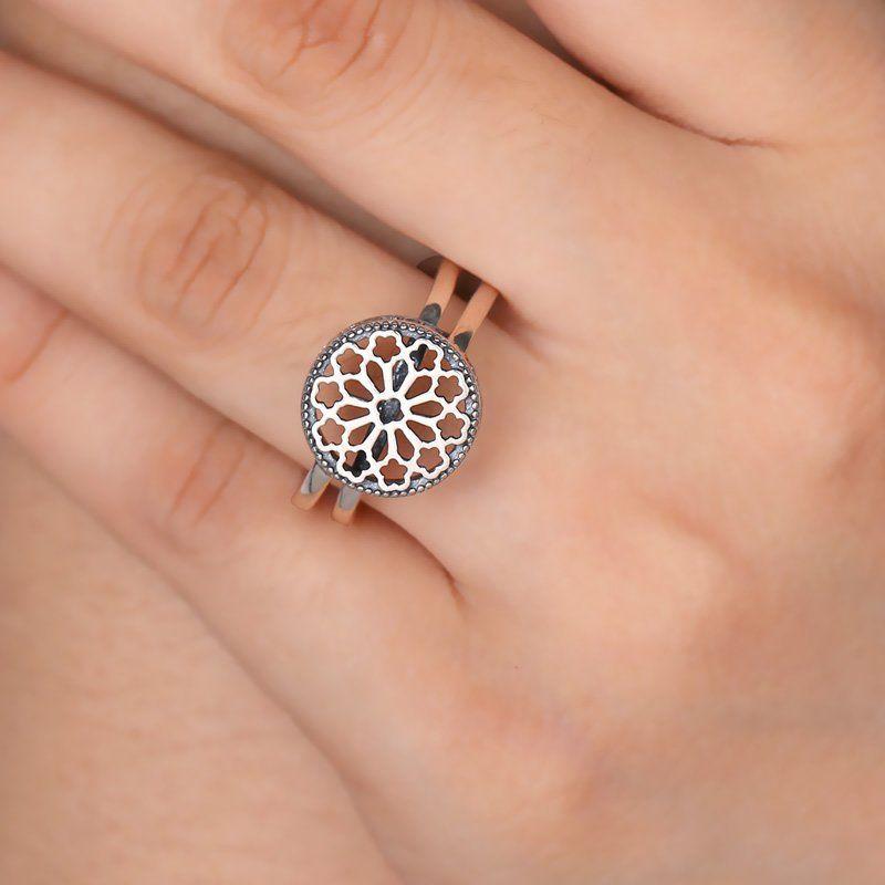 Hollow Flower Soufeel Ring 925 Sterling Silver