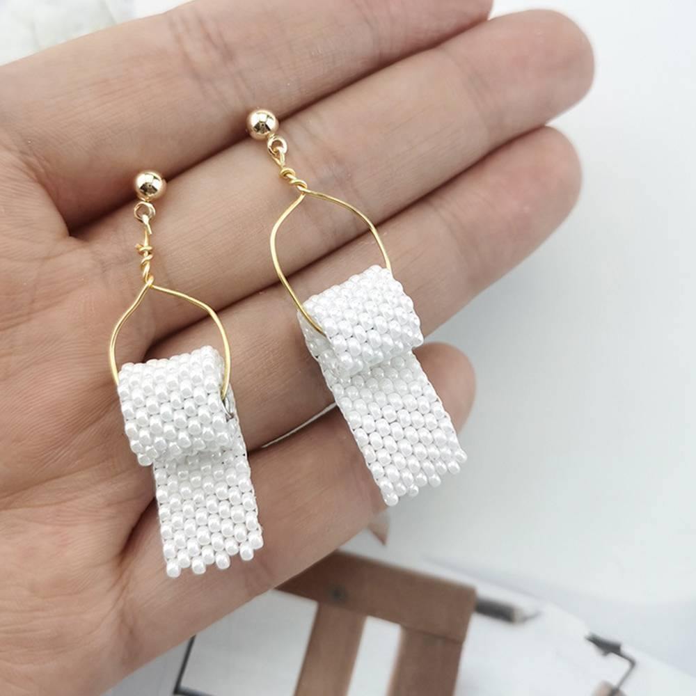 White Whistle Drop Earrings Women Gift - soufeelus